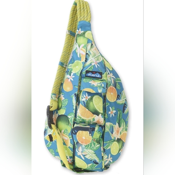Kavu Handbags - KAVU Rope Sling - Ocean Citrus